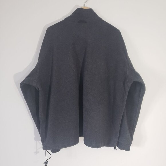 Vintage Columbia Mens XXL Core Interchange Black Full-Zip Fleece‎ Jacket Outdoor - Picture 2 of 6
